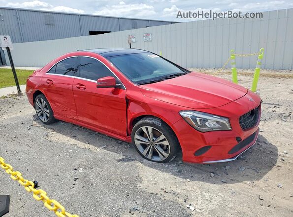 WDDSJ4EB3KN766713 2019 MERCEDES-BENZ CLA-CLASS Red Delantero derecho