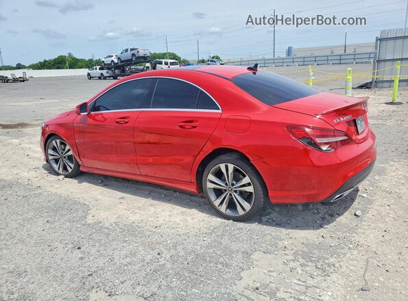 WDDSJ4EB3KN766713 2019 MERCEDES-BENZ CLA-CLASS Red Trasero izquierdo