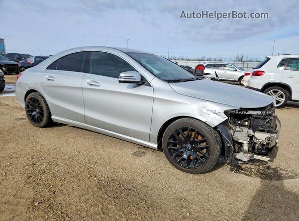 WDDSJ4EB4HN435731 2017 MERCEDES-BENZ CLA-CLASS Silver Front right