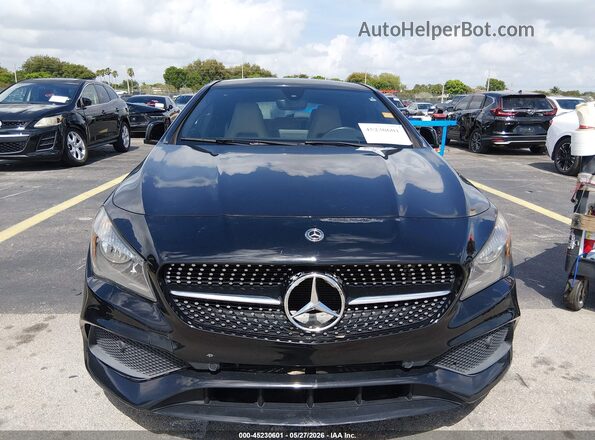 WDDSJ4EB4JN608962 2018 MERCEDES-BENZ CLA 250 Black Front view