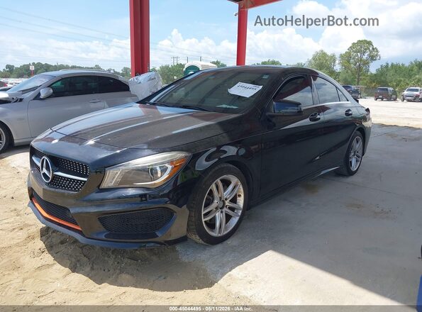 WDDSJ4EB5GN324832 2016 MERCEDES-BENZ CLA 250 Black წინა მარცხენა ხედი სამი მეოთხედიდან