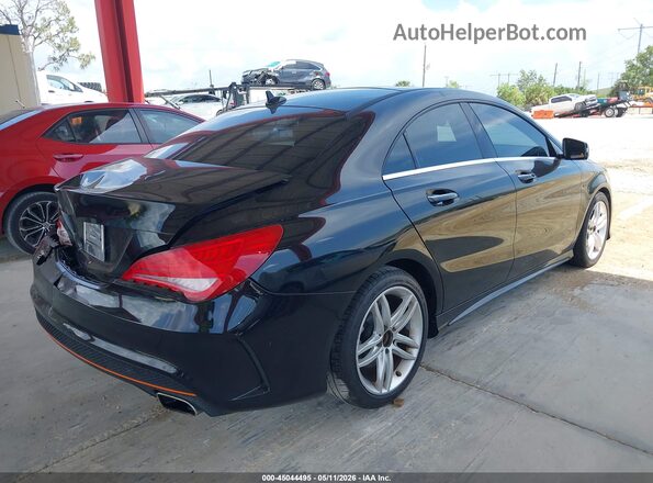 WDDSJ4EB5GN324832 2016 MERCEDES-BENZ CLA 250 Black უკანა მარჯვენა