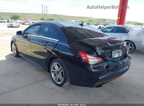WDDSJ4EB5GN324832 2016 MERCEDES-BENZ CLA 250 Black უკანა მარცხენა
