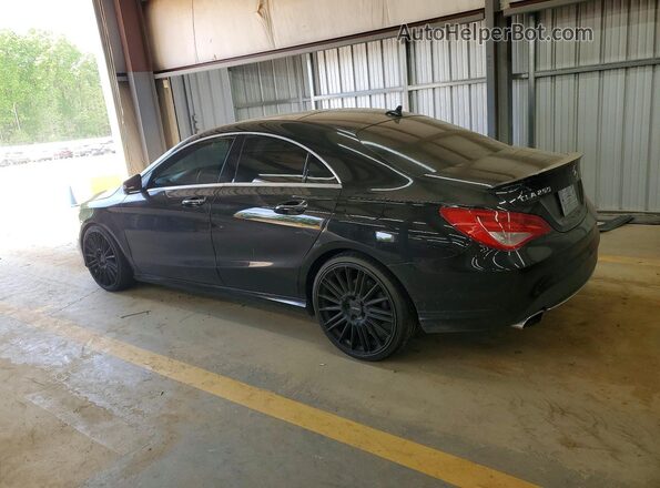WDDSJ4EB5GN382293 2016 MERCEDES-BENZ CLA-CLASS Black Trasero izquierdo