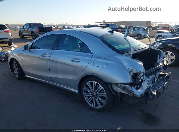 WDDSJ4EB5JN592898 2018 MERCEDES-BENZ CLA 250 Silver Հետևի ձախ