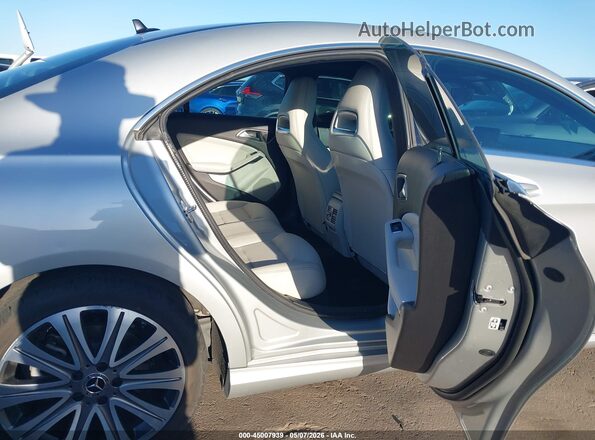 WDDSJ4EB5JN592898 2018 MERCEDES-BENZ CLA 250 Silver VIN կոդի պիտակի տեսք