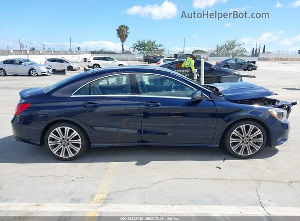WDDSJ4EB6JN528501 2018 MERCEDES-BENZ CLA 250 Синий 