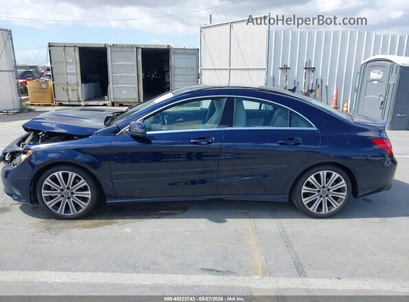 WDDSJ4EB6JN528501 2018 MERCEDES-BENZ CLA 250 Синий 