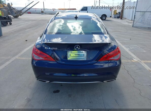 WDDSJ4EB6JN528501 2018 MERCEDES-BENZ CLA 250 Синий 