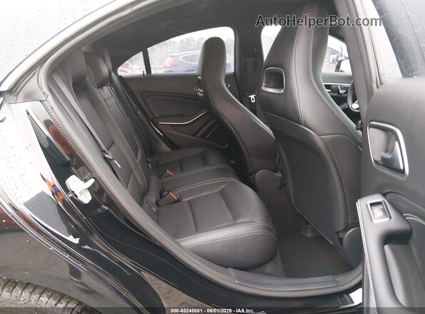 WDDSJ4EB6JN528806 2018 MERCEDES-BENZ CLA 250 Black Widok naklejki z numerem VIN