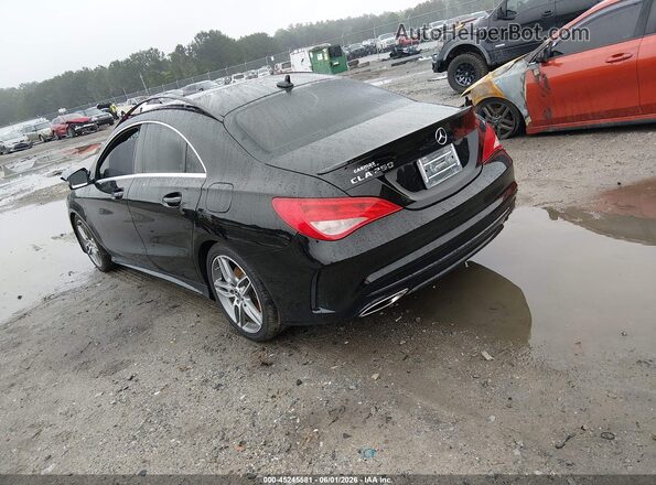 WDDSJ4EB6JN528806 2018 MERCEDES-BENZ CLA 250 Black Tył lewy