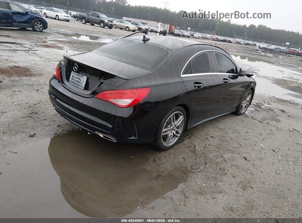 WDDSJ4EB6JN528806 2018 MERCEDES-BENZ CLA 250 Black Tył prawy