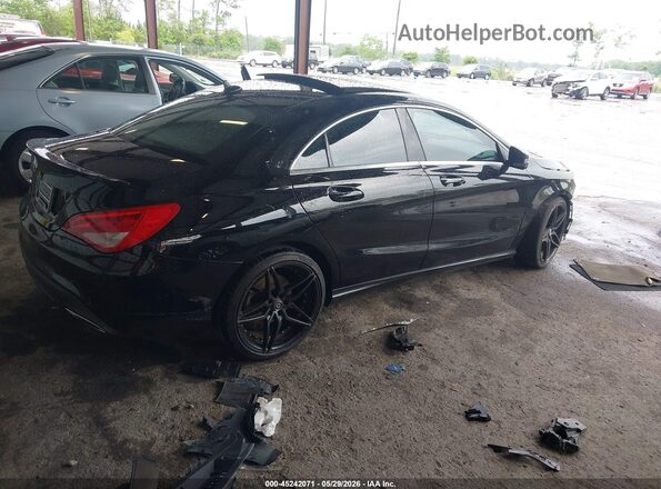 WDDSJ4EB7JN563029 2018 MERCEDES-BENZ CLA 250 Black Հետևի աջ