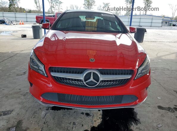 WDDSJ4EB7KN744777 2019 MERCEDES-BENZ CLA-CLASS Red Вид спереду