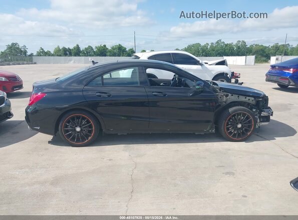 WDDSJ4EB8GN344556 2016 MERCEDES-BENZ CLA 250 Черный Вид задней части салона