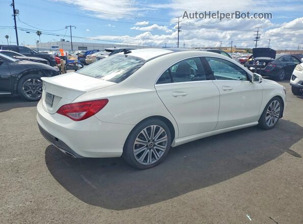 WDDSJ4EB8JN581796 2018 MERCEDES-BENZ CLA-CLASS White Задня права чверть