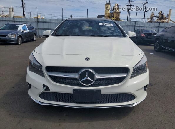 WDDSJ4EB8JN581796 2018 MERCEDES-BENZ CLA-CLASS White Вид спереду