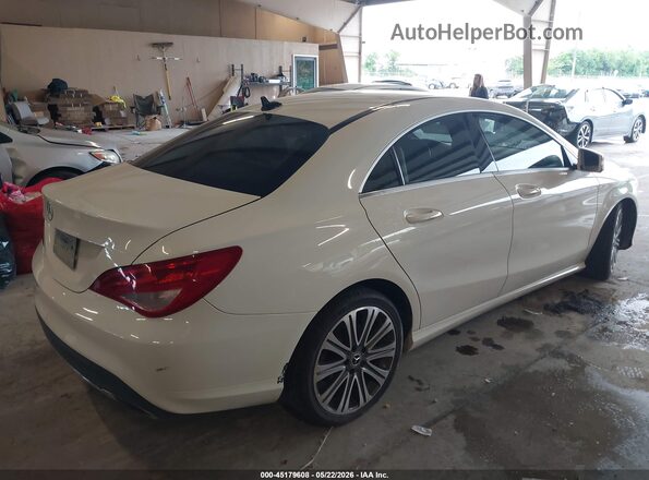 WDDSJ4EB8JN594693 2018 MERCEDES-BENZ CLA 250 White Rear right