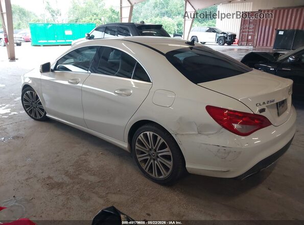 WDDSJ4EB8JN594693 2018 MERCEDES-BENZ CLA 250 White Rear left