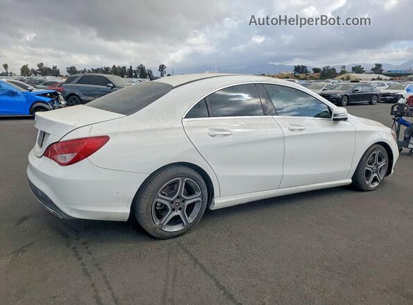 WDDSJ4EB8KN705809 2019 MERCEDES-BENZ CLA-CLASS White Задня права чверть
