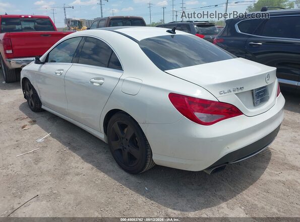 WDDSJ4EB9GN301831 2016 MERCEDES-BENZ CLA 250 White უკანა მარცხენა