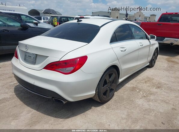 WDDSJ4EB9GN301831 2016 MERCEDES-BENZ CLA 250 White უკანა მარჯვენა