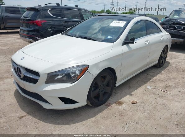 WDDSJ4EB9GN301831 2016 MERCEDES-BENZ CLA 250 White წინა მარცხენა ხედი სამი მეოთხედიდან