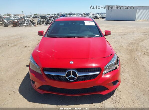 WDDSJ4EB9GN310139 2016 MERCEDES-BENZ CLA 250 Красный Вид щитка приборов