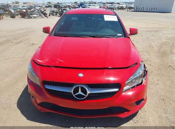 WDDSJ4EB9GN310139 2016 MERCEDES-BENZ CLA 250 Красный Вид спереди