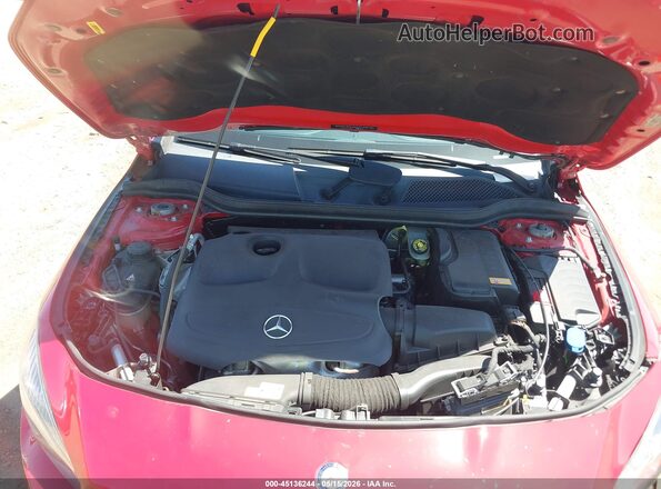WDDSJ4EB9GN310139 2016 MERCEDES-BENZ CLA 250 Красный Вид сзади