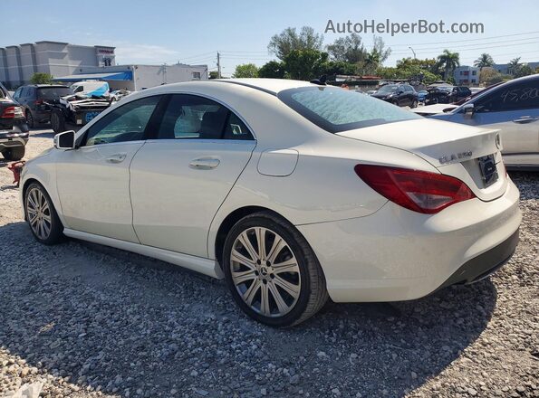 WDDSJ4EB9JN571200 2018 MERCEDES-BENZ CLA-CLASS Белый Задняя левая четверть