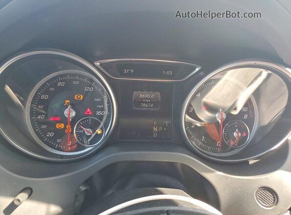 WDDSJ4EB9JN571200 2018 MERCEDES-BENZ CLA-CLASS Белый Вид щитка приборов