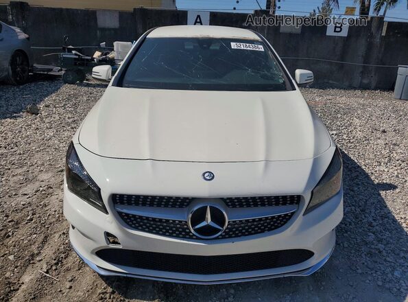 WDDSJ4EB9JN571200 2018 MERCEDES-BENZ CLA-CLASS Белый Вид спереди