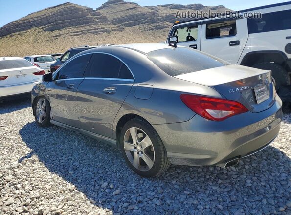 WDDSJ4EBXGN379986 2016 MERCEDES-BENZ CLA-CLASS Gray Trasero izquierdo