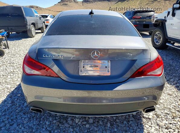 WDDSJ4EBXGN379986 2016 MERCEDES-BENZ CLA-CLASS Gray Vista trasera