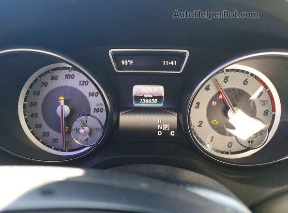 WDDSJ4EBXGN379986 2016 MERCEDES-BENZ CLA-CLASS Gray Vista del cuadro de instrumentos
