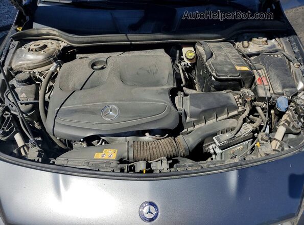 WDDSJ4EBXGN379986 2016 MERCEDES-BENZ CLA-CLASS Gray Vista interior trasera