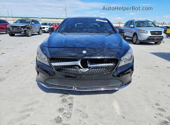WDDSJ4EBXHN437371 2017 MERCEDES-BENZ CLA-CLASS Black Դիմացի տեսք