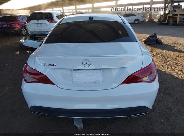 WDDSJ4EBXKN717203 2019 MERCEDES-BENZ CLA 250 White 