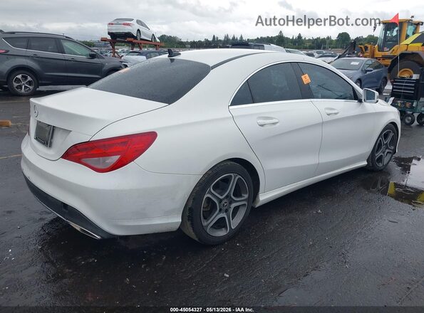 WDDSJ4EBXKN766319 2019 MERCEDES-BENZ CLA 250 White უკანა მარჯვენა