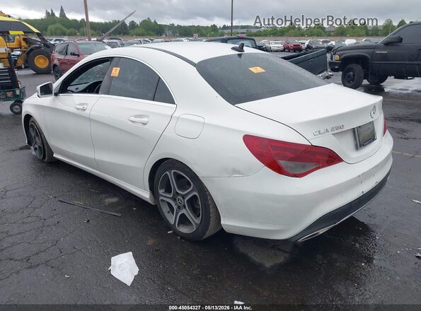 WDDSJ4EBXKN766319 2019 MERCEDES-BENZ CLA 250 White უკანა მარცხენა
