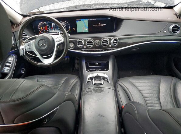 WDDUG6EB2KA425670 2019 MERCEDES-BENZ S Black Widok deski rozdzielczej