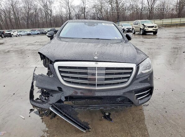 WDDUG6EB2KA425670 2019 MERCEDES-BENZ S Black Widok z przodu