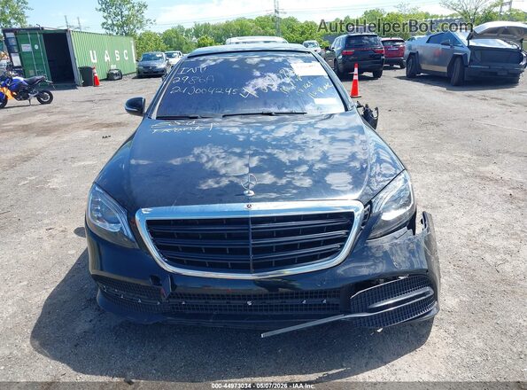 WDDUG6EB2KA460080 2019 MERCEDES-BENZ S-CLASS Black 360 interior view