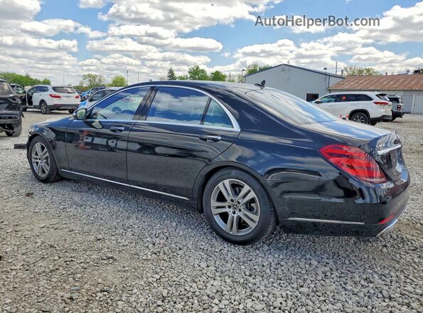 WDDUG6EB8KA481984 2019 MERCEDES-BENZ S Черный Задняя левая четверть