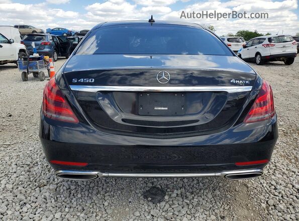 WDDUG6EB8KA481984 2019 MERCEDES-BENZ S Черный Вид сзади
