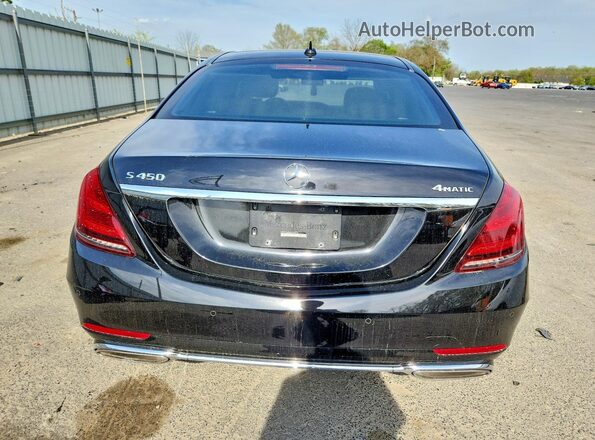 WDDUG6EBXKA424976 2019 MERCEDES-BENZ S Black Widok z tyłu