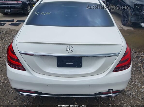 WDDUG6GBXKA444934 2019 MERCEDES-BENZ S-CLASS Белый 