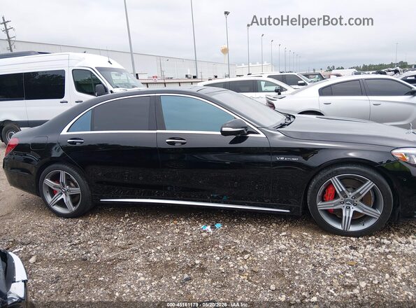 WDDUG7JB5GA229077 2016 MERCEDES-BENZ AMG S 63 Black Widok wnętrza z tyłu