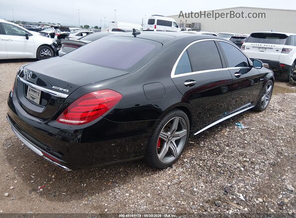WDDUG7JB5GA229077 2016 MERCEDES-BENZ AMG S 63 Black Tył prawy